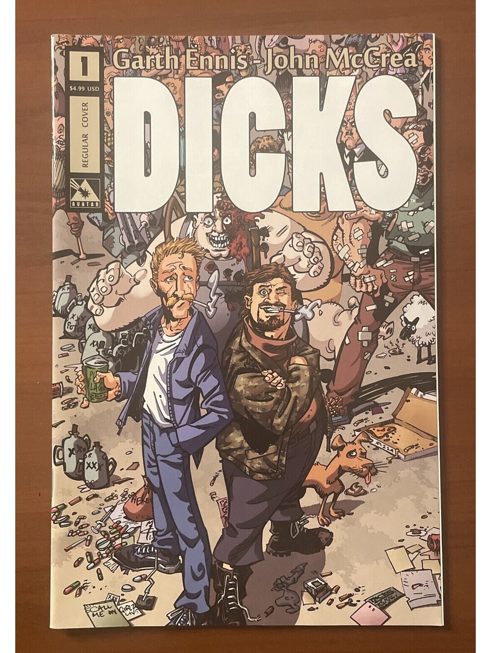 DICKS #1 (2012) | Avatar | Ennis